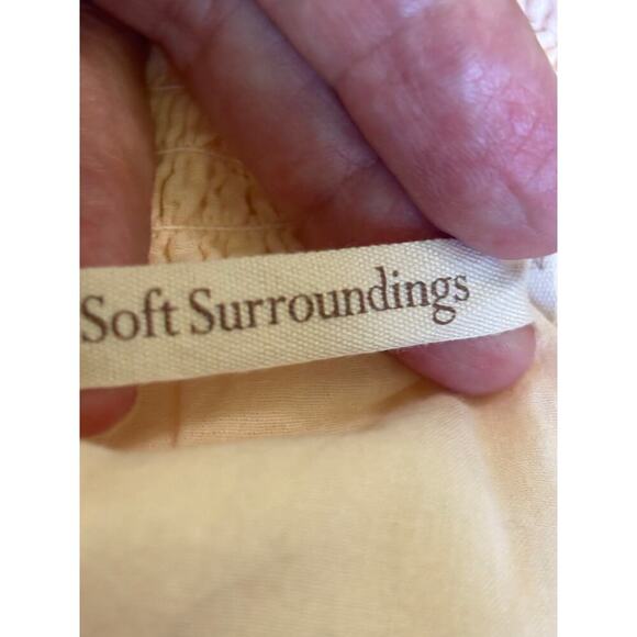 Soft Surroundings pink top, XS, romantic, soft girl, pastel, feminine, bohemian - Picture 5 of 7